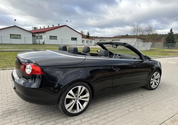 Volkswagen Eos cena 24500 przebieg: 272000, rok produkcji 2010 z Dębno małe 191